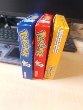 Cartucho Pokémon Rojo DMG-APAS-ESP Game Boy