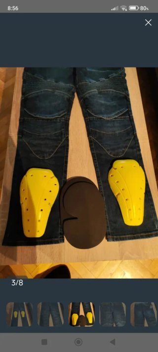 Pantalones de moto con protecciones