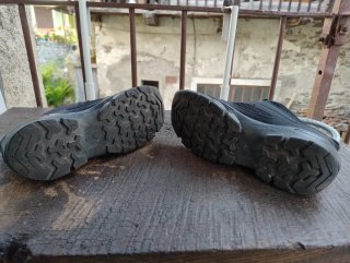 Scarpe Quechua Bambino Nero/Turchese