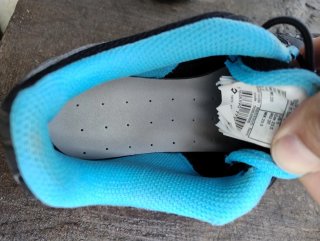 Scarpe Quechua Bambino Nero/Turchese
