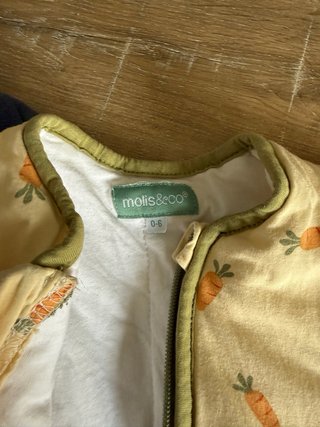Saco dormir bebé zanahoriasy croissants