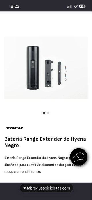 Batería Hyena Range Extender
