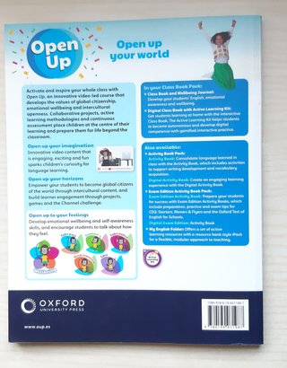 Open Up 2 Class Book NUEVOS inglés primaria