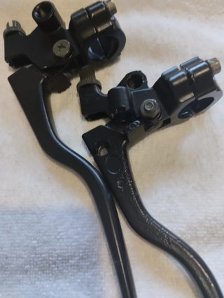 Manetas de moto negras
