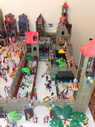 Playmobil Castillo Medieval diorama