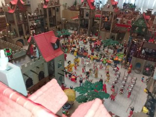 Playmobil Castillo Medieval diorama