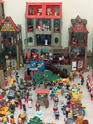 Playmobil Castillo Medieval diorama