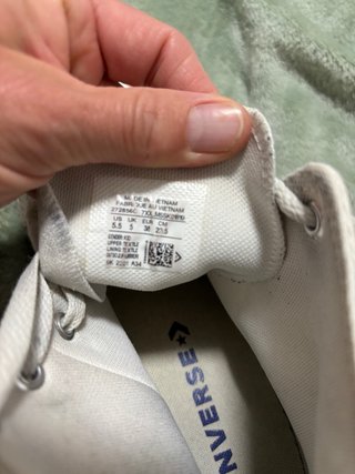 Converse Blancas Caña Alta