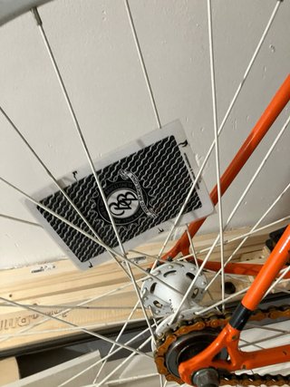 Bicicleta Fixie Naranja