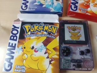 Cartucho Pokémon amarillo