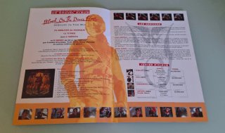 Folleto Michael Jackson Blood On The Dance Floor