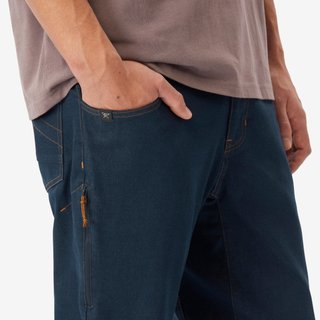 Pantalón vaquero de montaña y escalada elástico hombre