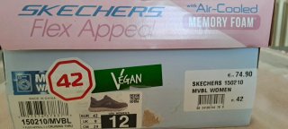 Scarpe Skechers Flex-Lite Donna Tg 42