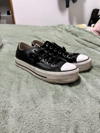 Converse Piel Negra