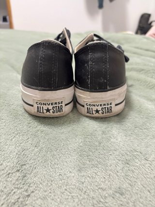 Converse Piel Negra