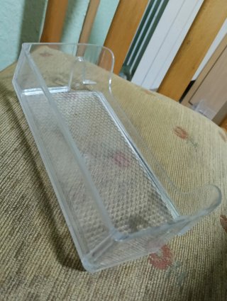 2 Estantes Puerta Nevera Transparente