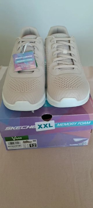 Scarpe Skechers Donna Rosa/Bianche Tg 42