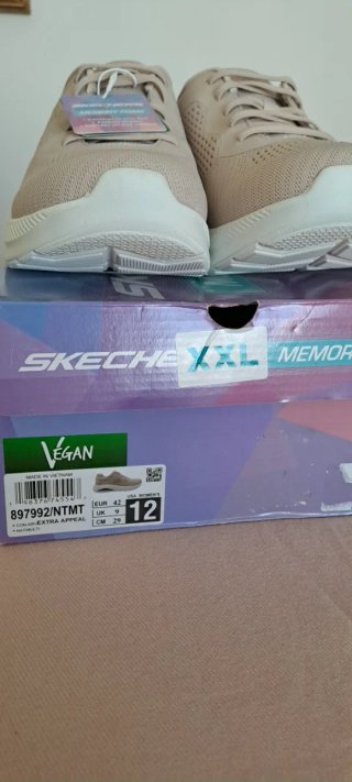 Scarpe Skechers Donna Rosa/Bianche Tg 42