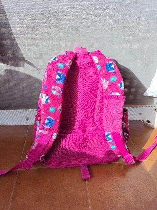 Mochila Totto Gatitos Rosa