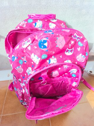 Mochila Totto Gatitos Rosa