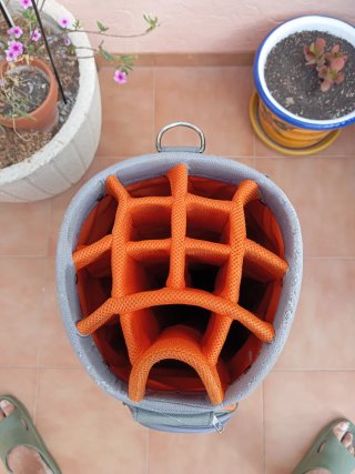 Bolsa de Golf Cobra Gris y Naranja