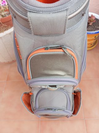 Bolsa de Golf Cobra Gris y Naranja