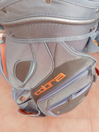 Bolsa de Golf Cobra Gris y Naranja