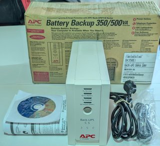 Sistema Alimentación Ininterrumpida APC BK350E1