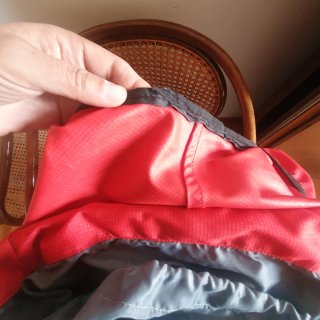 Zaino Ferrino rosso e grigio alpaca 70