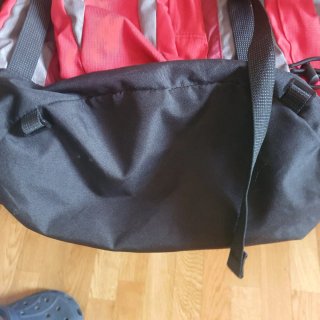 Zaino Ferrino rosso e grigio alpaca 70