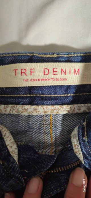 Gonna Jeans Zara Mini Blu Taglia 38
