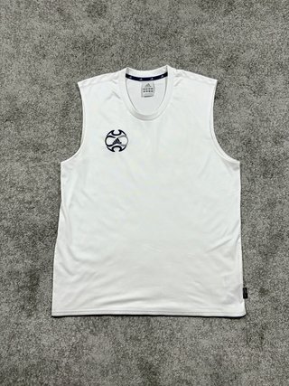 Top tirantes Adidas Climalite blanco vintage L