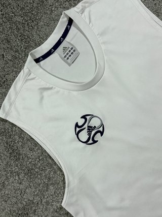Top tirantes Adidas Climalite blanco vintage L