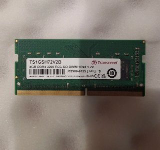 Memoria RAM Transcend 8GB DDR4 3200MHz