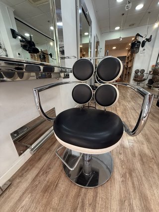 Espejo y Silla Peluquería Hidráulica