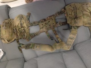 Chaleco táctico airsoft camuflaje