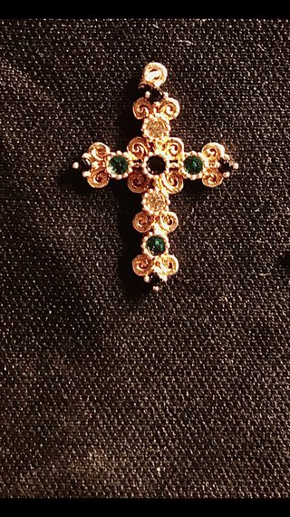 Lote 3 Cruces Colgantes Religiosos Plata