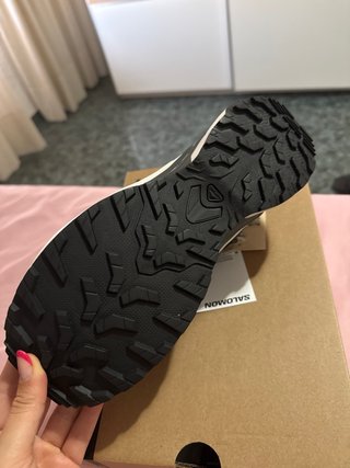 Zapatillas Salomon Gore-Tex Negras Naranja