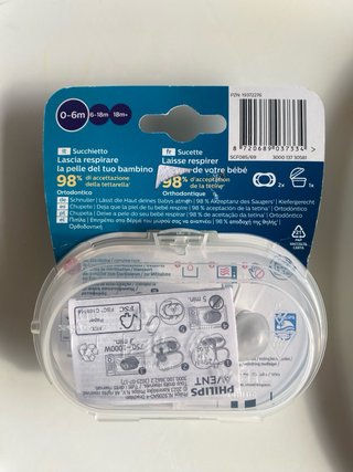 Chupetes Philips Avent 0-6mesea