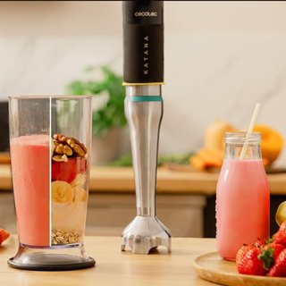BATIDORA DE MANO POTENTE 1200W TITANIO PERREOMOVE