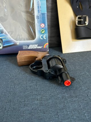 Pistola Giocattolo NYPD Set con Fondina Edison