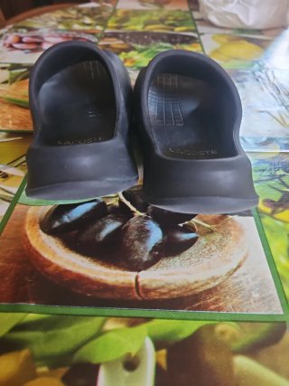 Ciabatte Lacoste Nere Tg 36/37