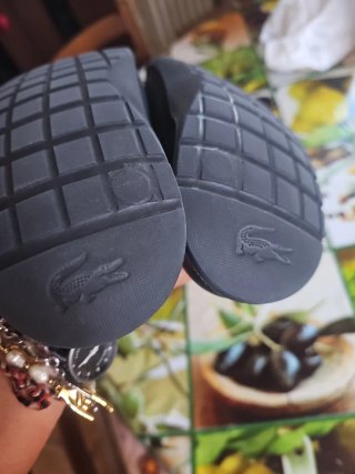 Ciabatte Lacoste Nere Tg 36/37