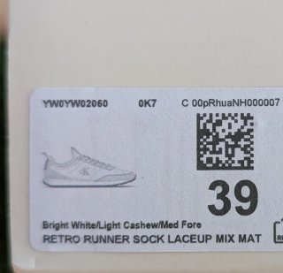 Zapatillas Calvin Klein Mujer Beige/Blanco