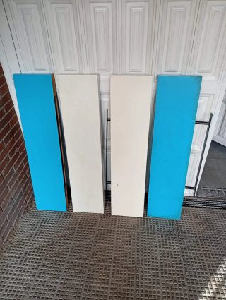 2 Sedie Pieghevoli e 4 Scaffali Vintage di IKEA
