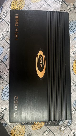 Sonido Coche KIPUS & PERTORS Amplificadores