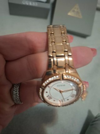 Orologio Guess donna oro con cristalli