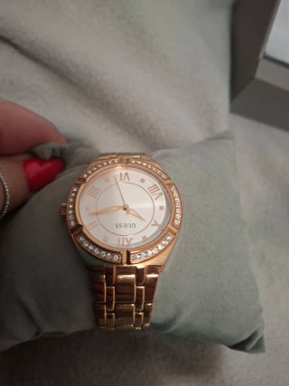 Orologio Guess donna oro con cristalli