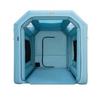 Cabina de Pintura Inflable Portátil, 396.24 x 243.8 x 243.8 cm Cabina de Spray Inflable, Carpa de Pintura para Autos con Sistema de Filtro de Aire y 2 Ventiladores, Carpa de Spray Inflable Mejorad...