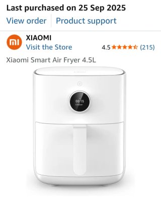Xiaomi Smart Air Fryer 4.5L